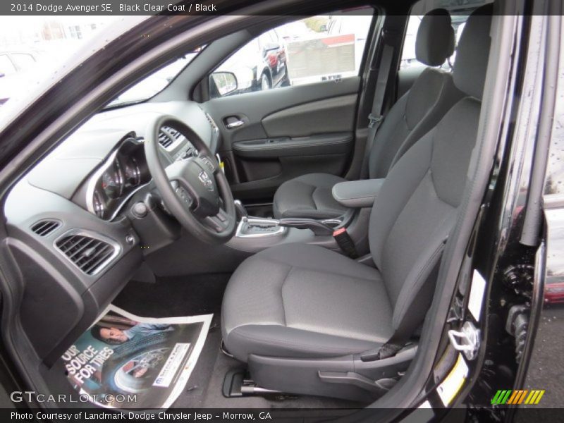 Black Clear Coat / Black 2014 Dodge Avenger SE