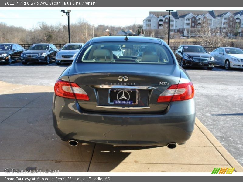 Blue Slate / Wheat 2011 Infiniti G 37 x AWD Sedan
