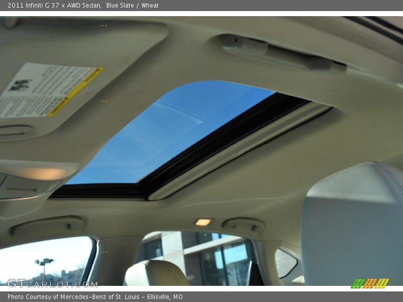 Blue Slate / Wheat 2011 Infiniti G 37 x AWD Sedan