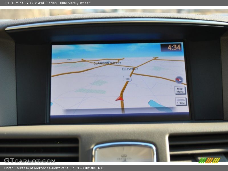 Blue Slate / Wheat 2011 Infiniti G 37 x AWD Sedan