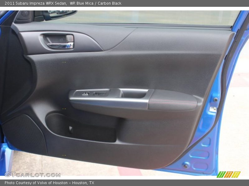 WR Blue Mica / Carbon Black 2011 Subaru Impreza WRX Sedan