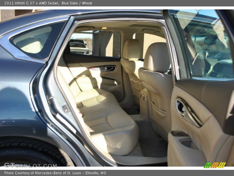 Blue Slate / Wheat 2011 Infiniti G 37 x AWD Sedan