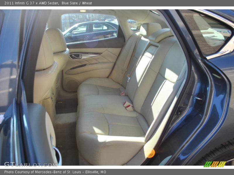 Blue Slate / Wheat 2011 Infiniti G 37 x AWD Sedan
