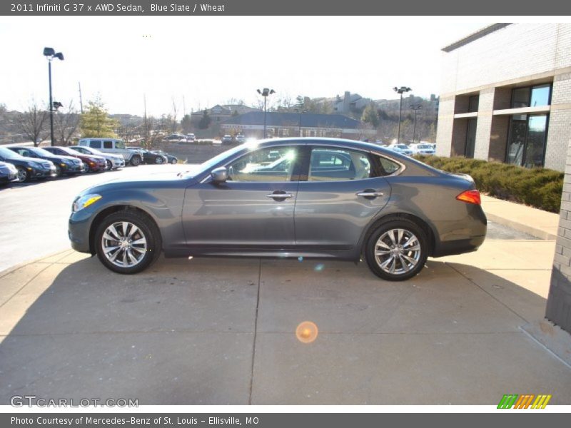 Blue Slate / Wheat 2011 Infiniti G 37 x AWD Sedan