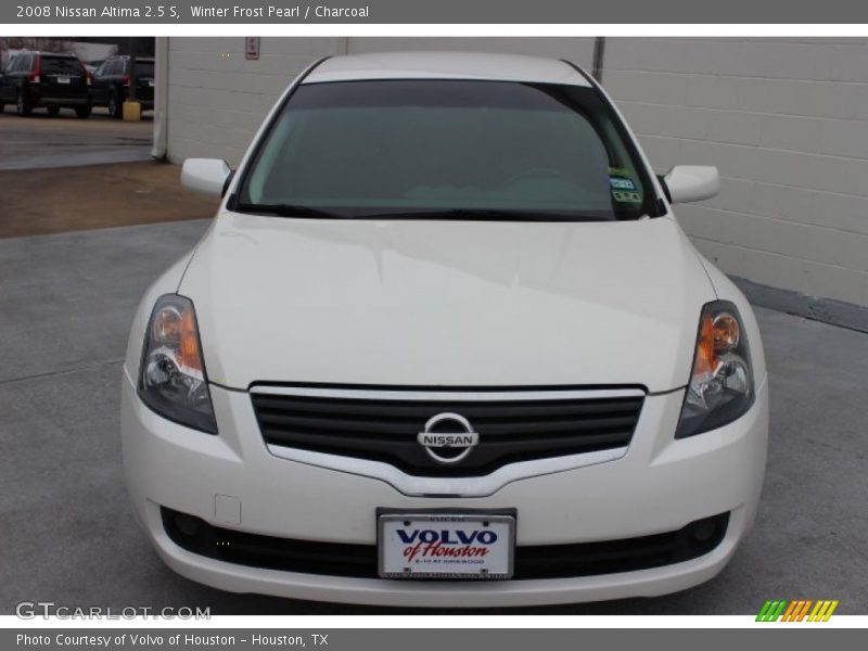 Winter Frost Pearl / Charcoal 2008 Nissan Altima 2.5 S