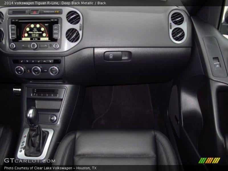 Deep Black Metallic / Black 2014 Volkswagen Tiguan R-Line
