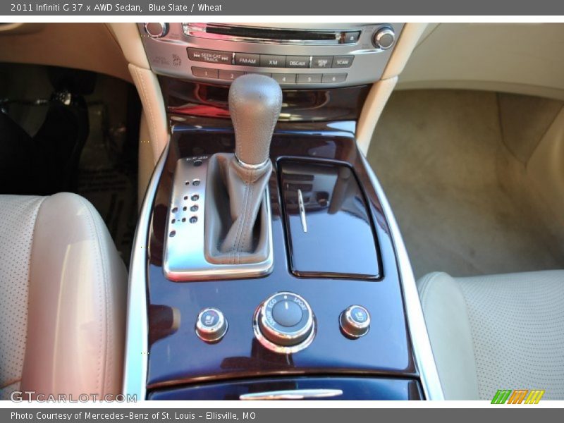 Blue Slate / Wheat 2011 Infiniti G 37 x AWD Sedan