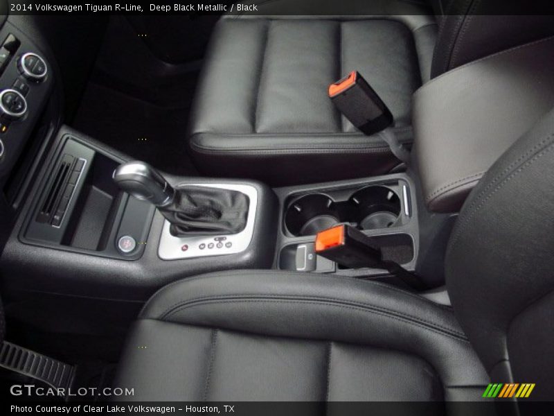 Deep Black Metallic / Black 2014 Volkswagen Tiguan R-Line