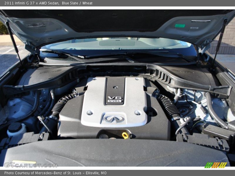 Blue Slate / Wheat 2011 Infiniti G 37 x AWD Sedan