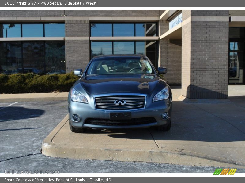 Blue Slate / Wheat 2011 Infiniti G 37 x AWD Sedan