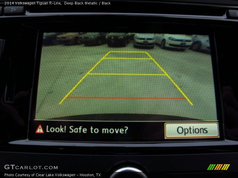 Deep Black Metallic / Black 2014 Volkswagen Tiguan R-Line