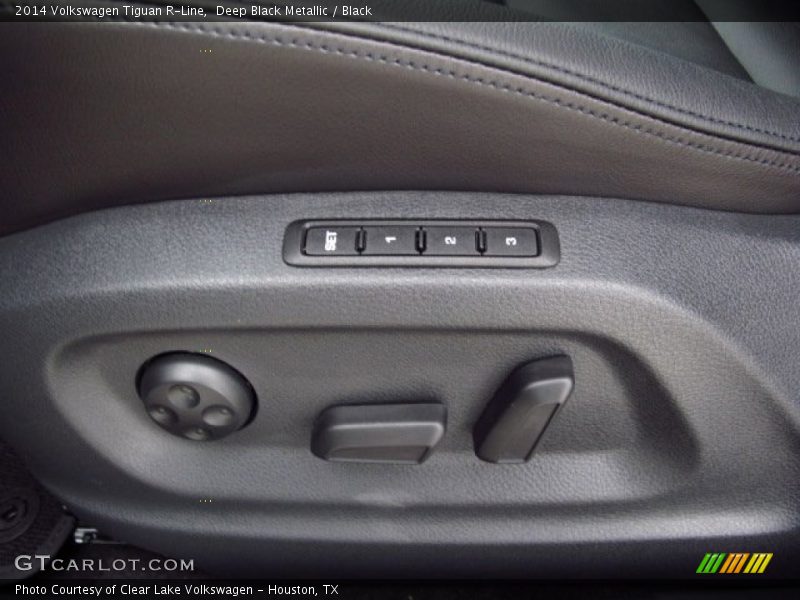 Deep Black Metallic / Black 2014 Volkswagen Tiguan R-Line