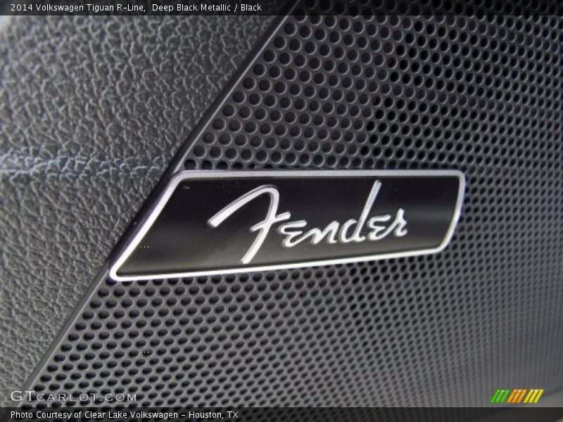 Deep Black Metallic / Black 2014 Volkswagen Tiguan R-Line