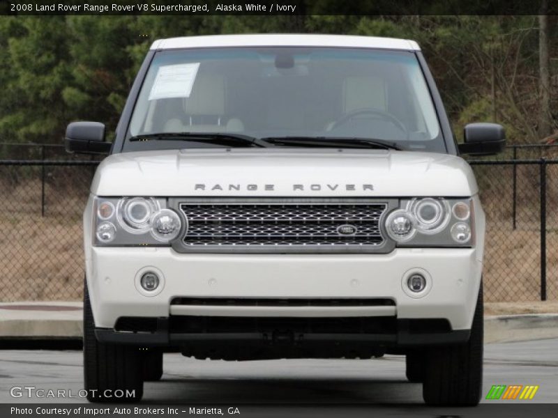  2008 Range Rover V8 Supercharged Alaska White