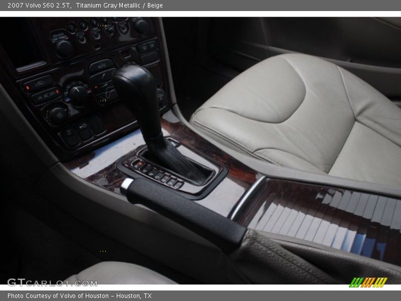 Titanium Gray Metallic / Beige 2007 Volvo S60 2.5T