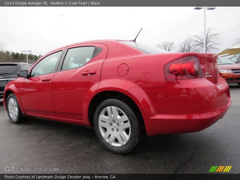Redline 2-Coat Pearl / Black 2014 Dodge Avenger SE