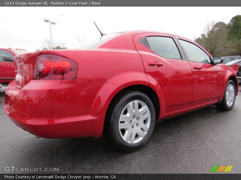 Redline 2-Coat Pearl / Black 2014 Dodge Avenger SE