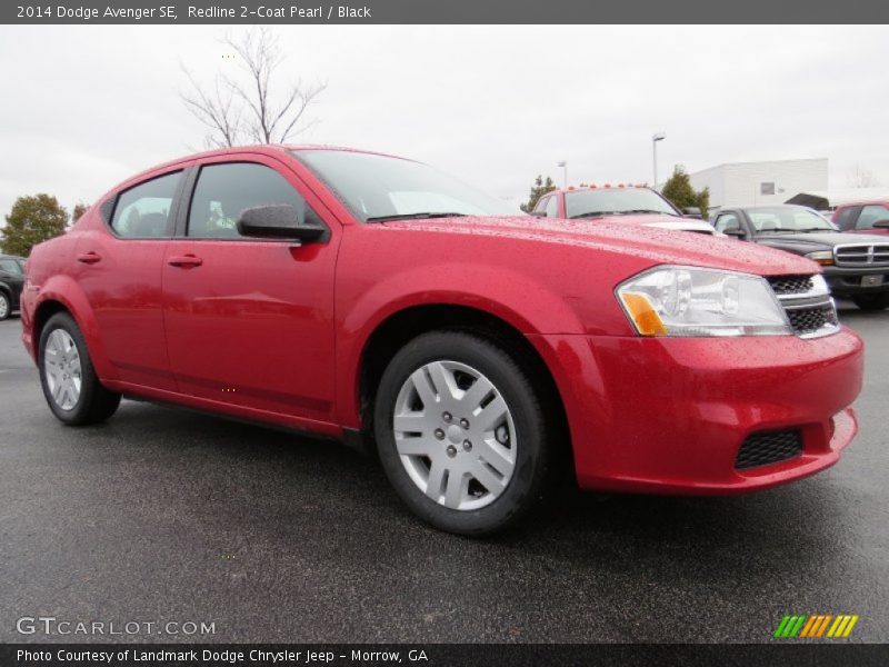 Redline 2-Coat Pearl / Black 2014 Dodge Avenger SE