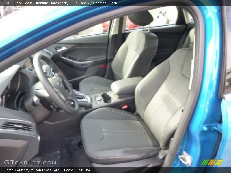 Front Seat of 2014 Focus Titanium Hatchback