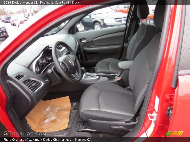 Redline 2-Coat Pearl / Black 2014 Dodge Avenger SE