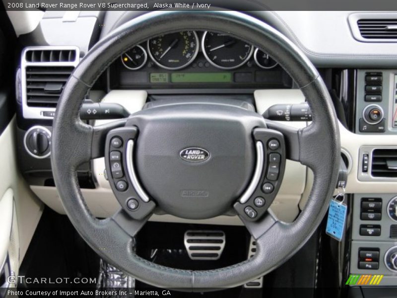  2008 Range Rover V8 Supercharged Steering Wheel