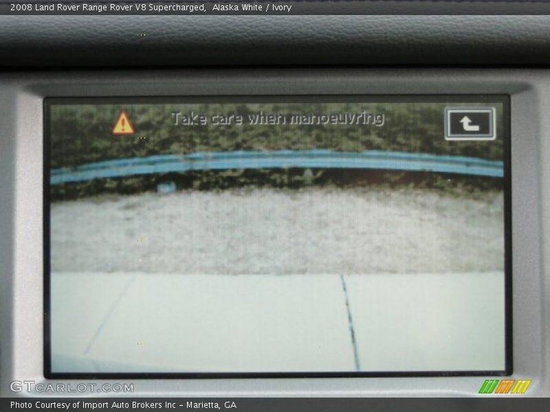 Alaska White / Ivory 2008 Land Rover Range Rover V8 Supercharged