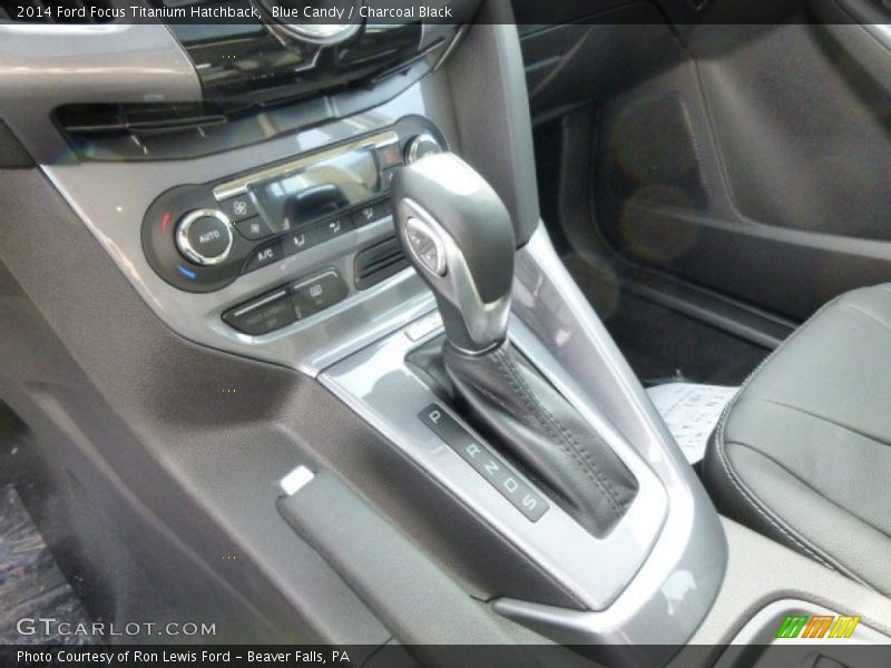 Blue Candy / Charcoal Black 2014 Ford Focus Titanium Hatchback