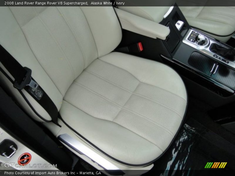 Alaska White / Ivory 2008 Land Rover Range Rover V8 Supercharged