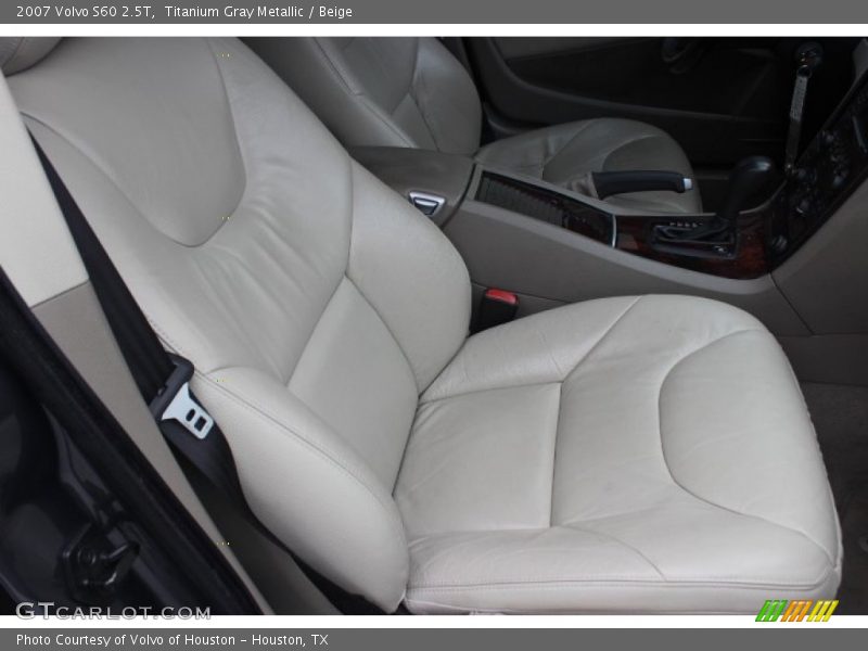 Titanium Gray Metallic / Beige 2007 Volvo S60 2.5T