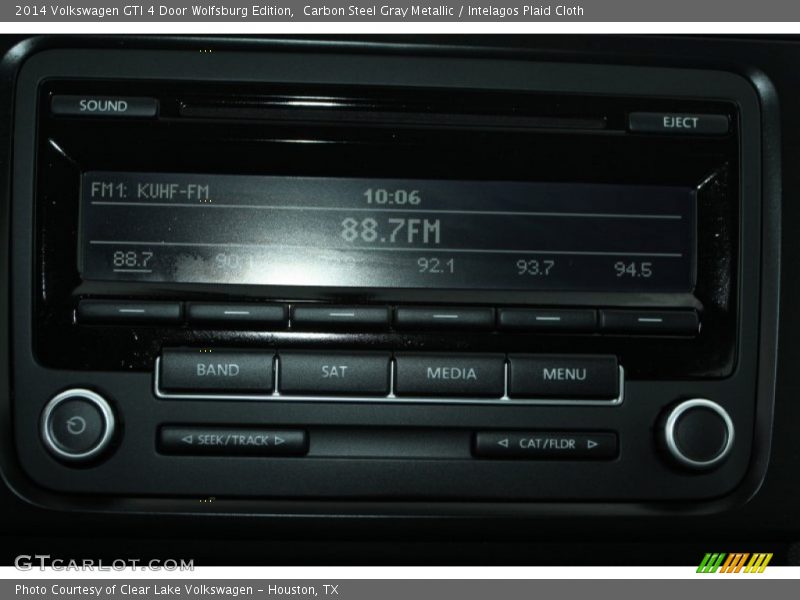 Audio System of 2014 GTI 4 Door Wolfsburg Edition