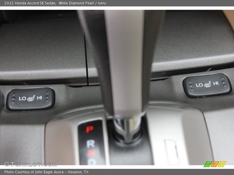White Diamond Pearl / Ivory 2012 Honda Accord SE Sedan
