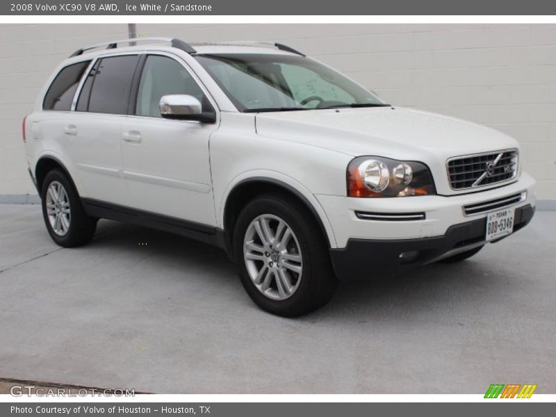 Ice White / Sandstone 2008 Volvo XC90 V8 AWD