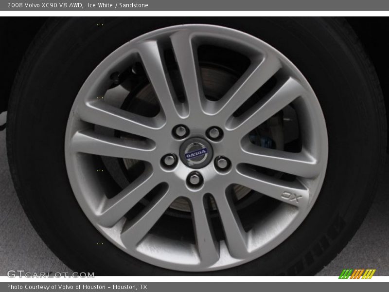 Ice White / Sandstone 2008 Volvo XC90 V8 AWD