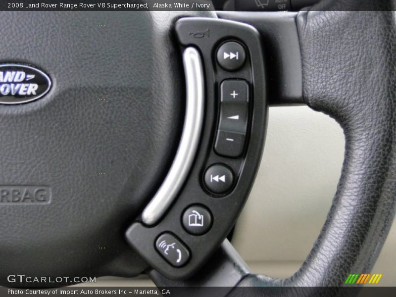 Controls of 2008 Range Rover V8 Supercharged