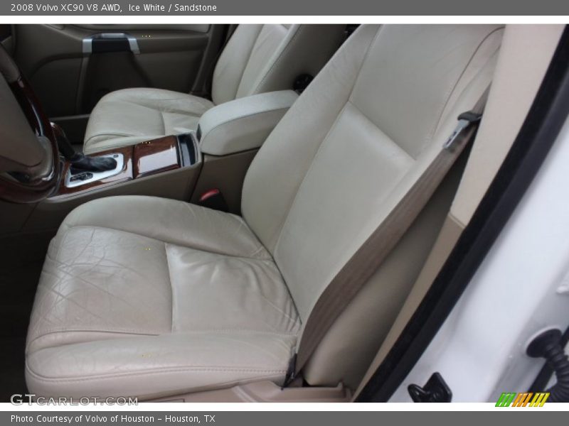 Ice White / Sandstone 2008 Volvo XC90 V8 AWD