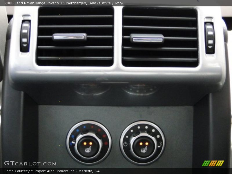 Alaska White / Ivory 2008 Land Rover Range Rover V8 Supercharged