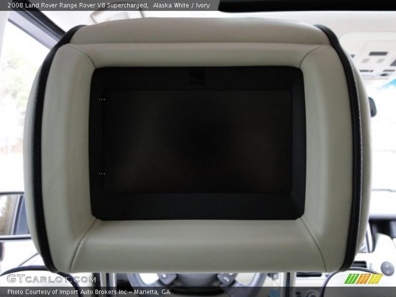Entertainment System of 2008 Range Rover V8 Supercharged