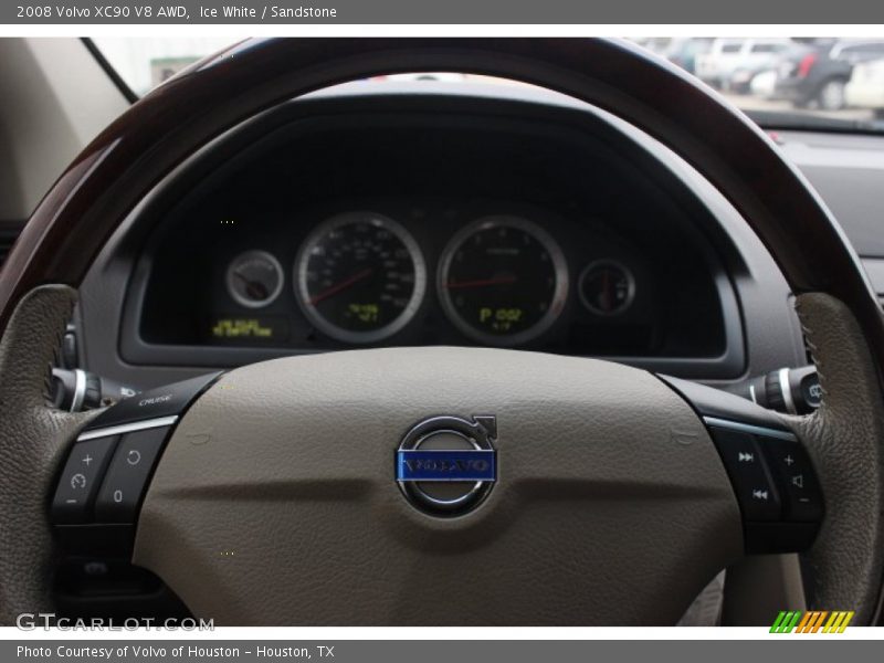 Ice White / Sandstone 2008 Volvo XC90 V8 AWD