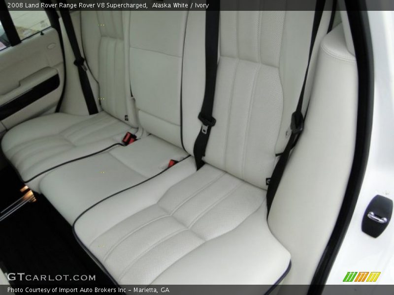 Alaska White / Ivory 2008 Land Rover Range Rover V8 Supercharged