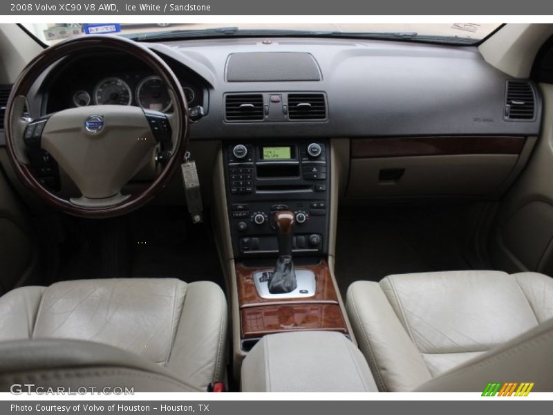 Ice White / Sandstone 2008 Volvo XC90 V8 AWD