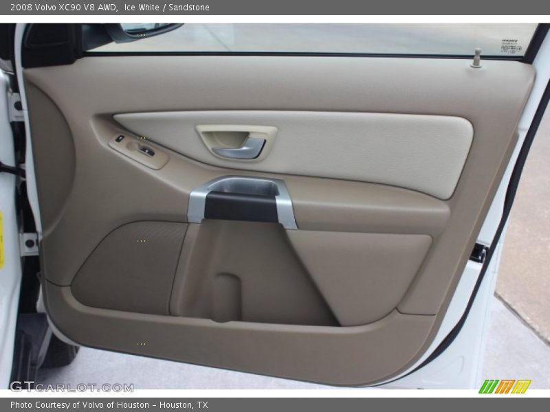 Ice White / Sandstone 2008 Volvo XC90 V8 AWD