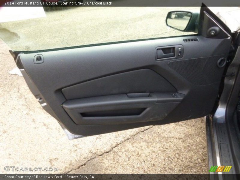 Sterling Gray / Charcoal Black 2014 Ford Mustang GT Coupe