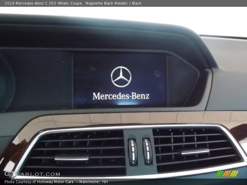Magnetite Black Metallic / Black 2014 Mercedes-Benz C 350 4Matic Coupe