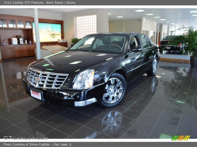 Black Raven / Ebony 2010 Cadillac DTS Platinum