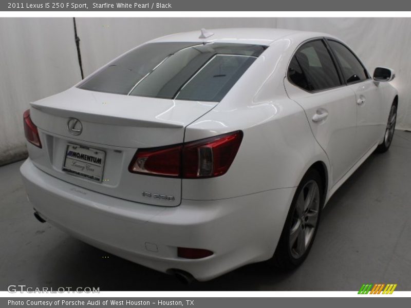 Starfire White Pearl / Black 2011 Lexus IS 250 F Sport