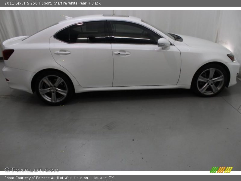 Starfire White Pearl / Black 2011 Lexus IS 250 F Sport
