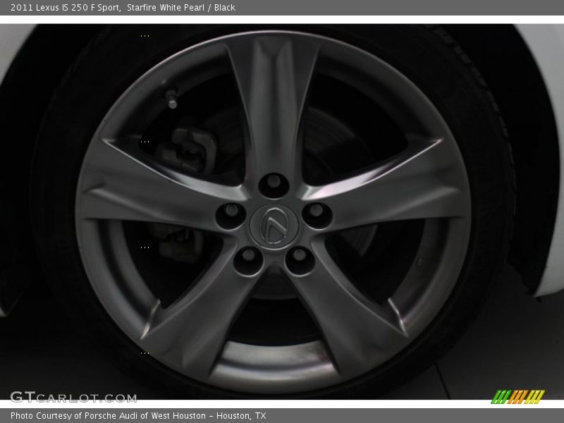 Starfire White Pearl / Black 2011 Lexus IS 250 F Sport