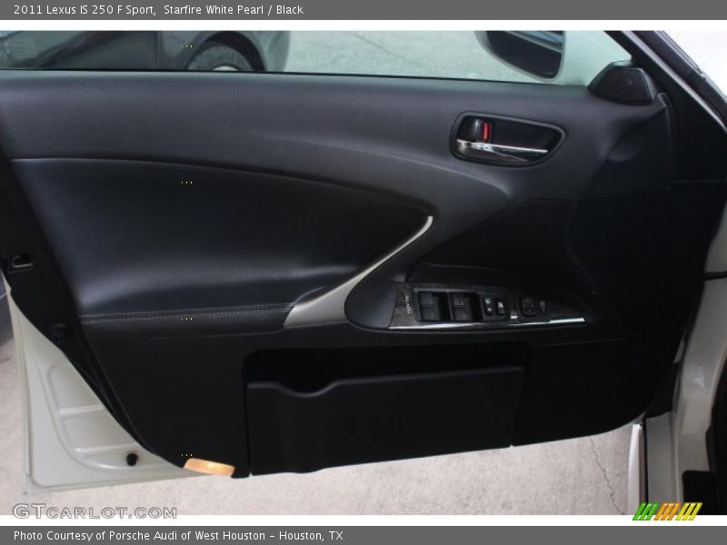 Starfire White Pearl / Black 2011 Lexus IS 250 F Sport