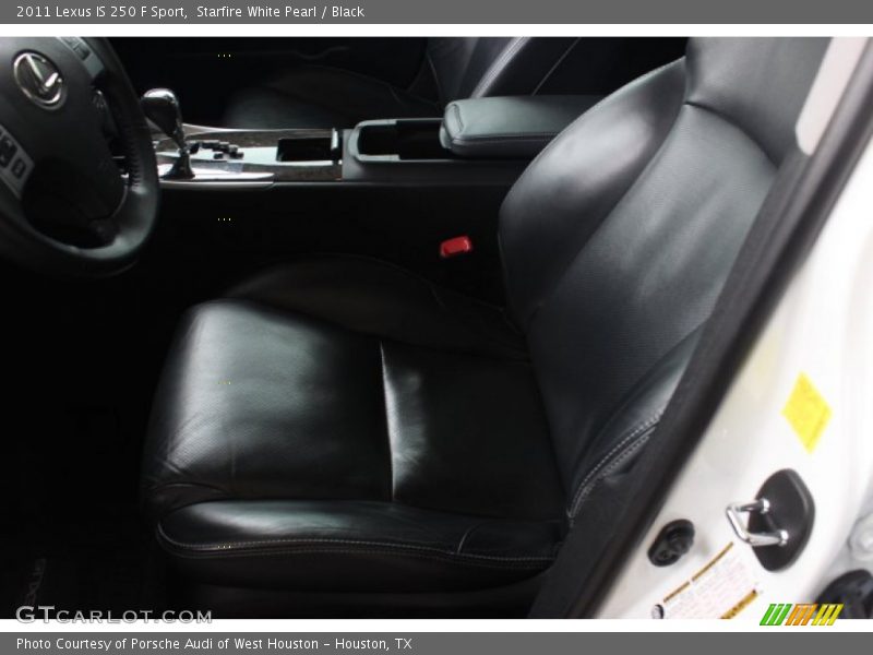 Starfire White Pearl / Black 2011 Lexus IS 250 F Sport