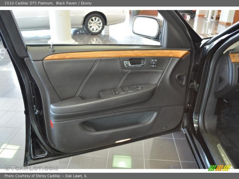 Black Raven / Ebony 2010 Cadillac DTS Platinum